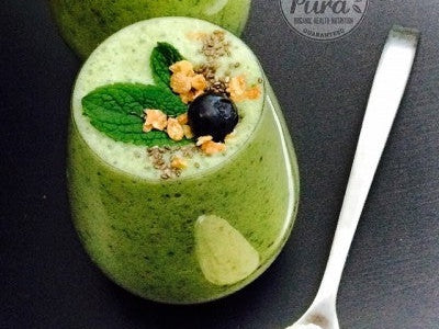 Proteine shake - groene smoothie