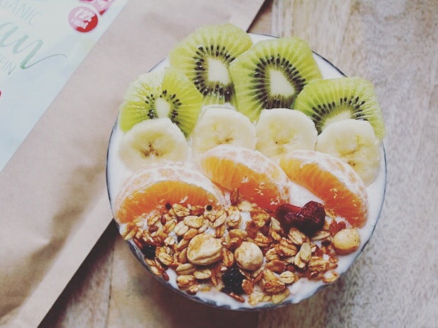 Ekopura smoothie bowl met vers fruit