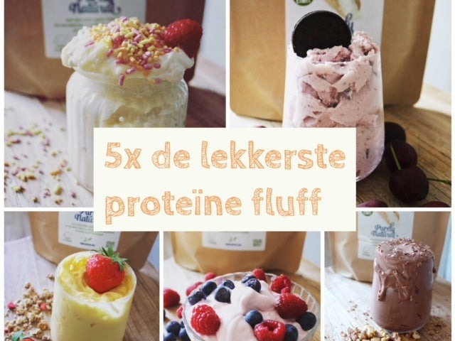 5 x de lekkerste proteïne fluff