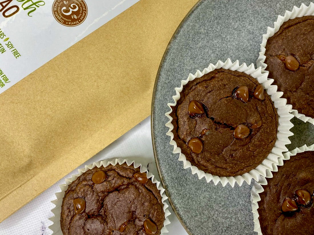 Glutenvrije Chocolade Protein Muffins Recept