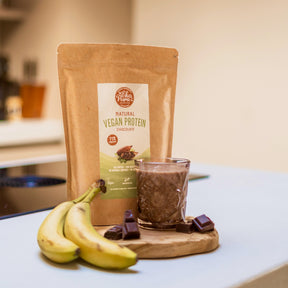 Vegan Protein Chocolade smoothie